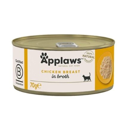 Applaws Chicken Breast in broth 70g