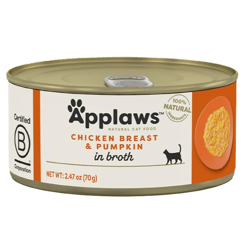 Applaws Chicken Breast W Pumpkin N Broth 70g