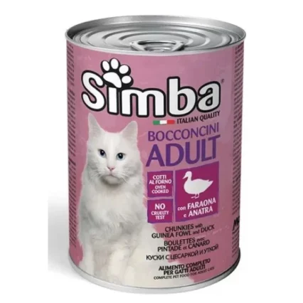 Simba Adult Chunkies W GUINEA FOWL & DUCK 415g