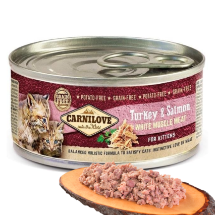 Carnilove Kitten Turkey & Salmon 100g
