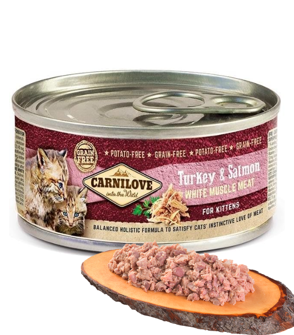 Carnilove Kitten Turkey & Salmon 100g