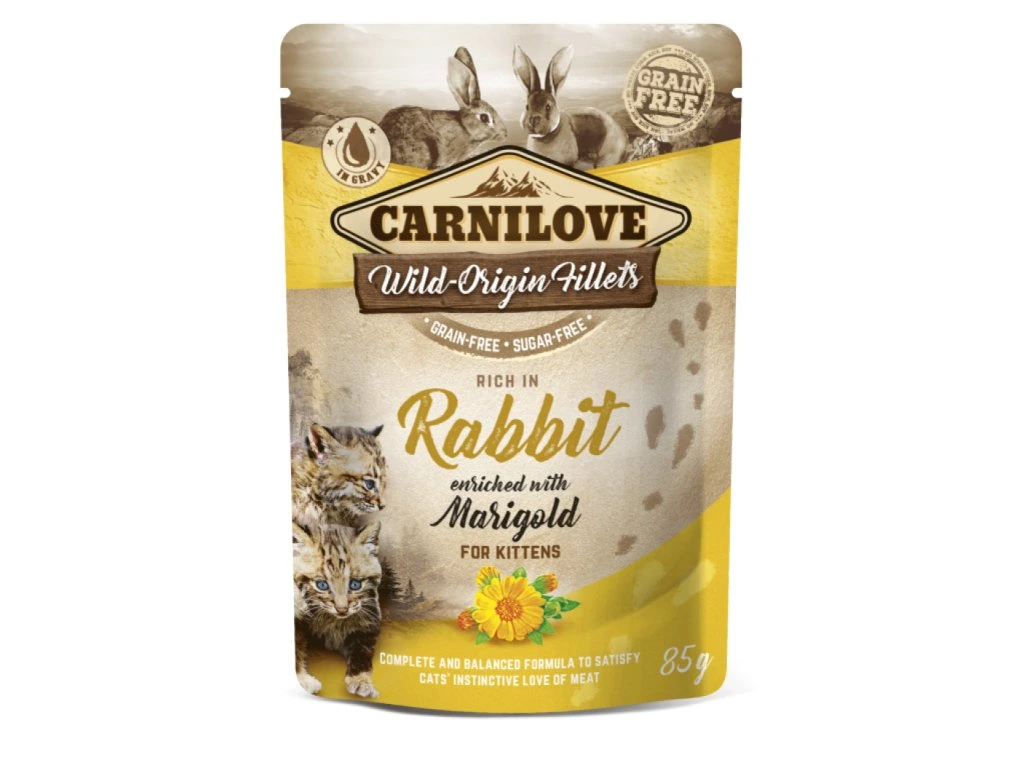 Carnilove Kitten Rabbit W Marigold 85g