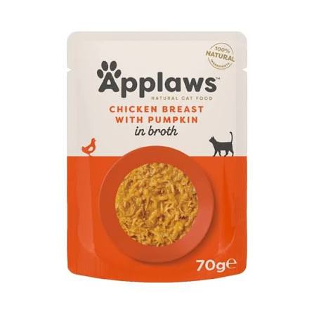 Applaws Chicken Breast W Pumkin in broth 70g