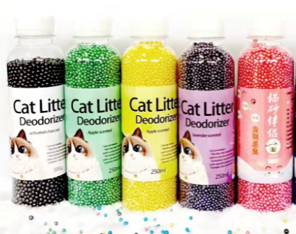Cat Litter Deodorizing Beads Blue