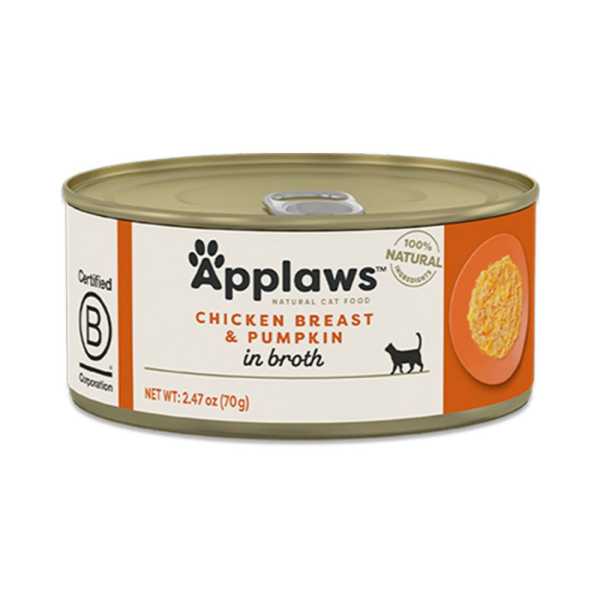 Applaws Chicken Breast W Pumpkin N Broth 70g