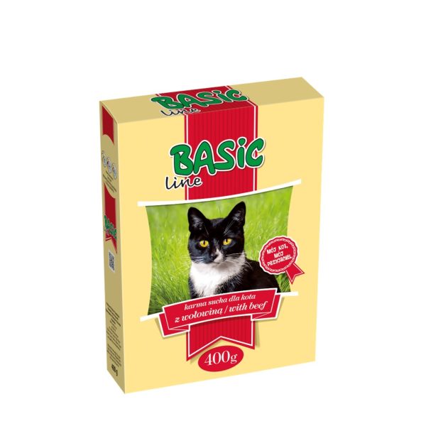Basic Line Dry Cat Chicken 400g