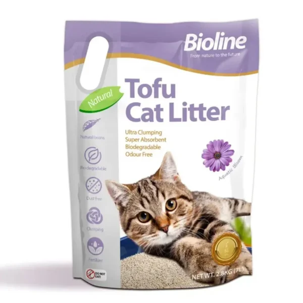 Bioline Tofu Cat Litter Aquatic Bloom 10L