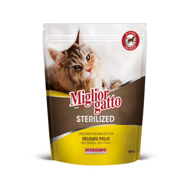Miglior gatto W Chicken 800g