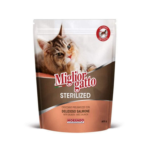 Miglior gatto W Salmon 800g