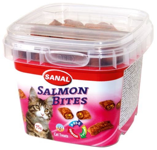 SANAL CAT SALMON BITES 750g