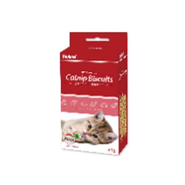 BIOLINE Catnip Biscuits Salmon 80g