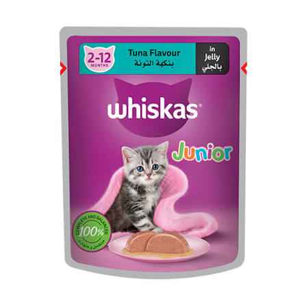 Whiskas Junior Tuna in jelly 80g